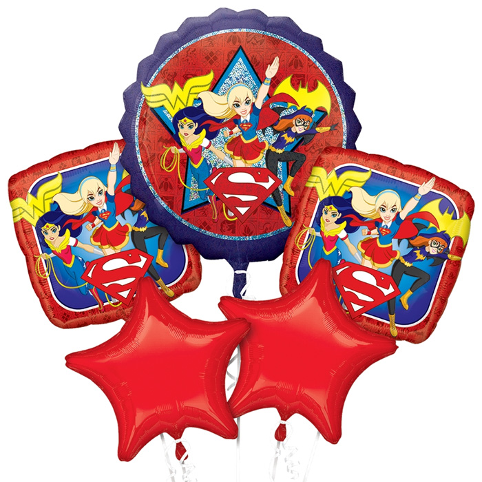 Superhero DC Girls Balloon Package Singapore
